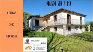 propriete à la vente -   17470  CHERBONNIERES, surface 130 m2 vente propriete - UBI477444086